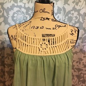 Mod cloth Beachy Nights Green Tank